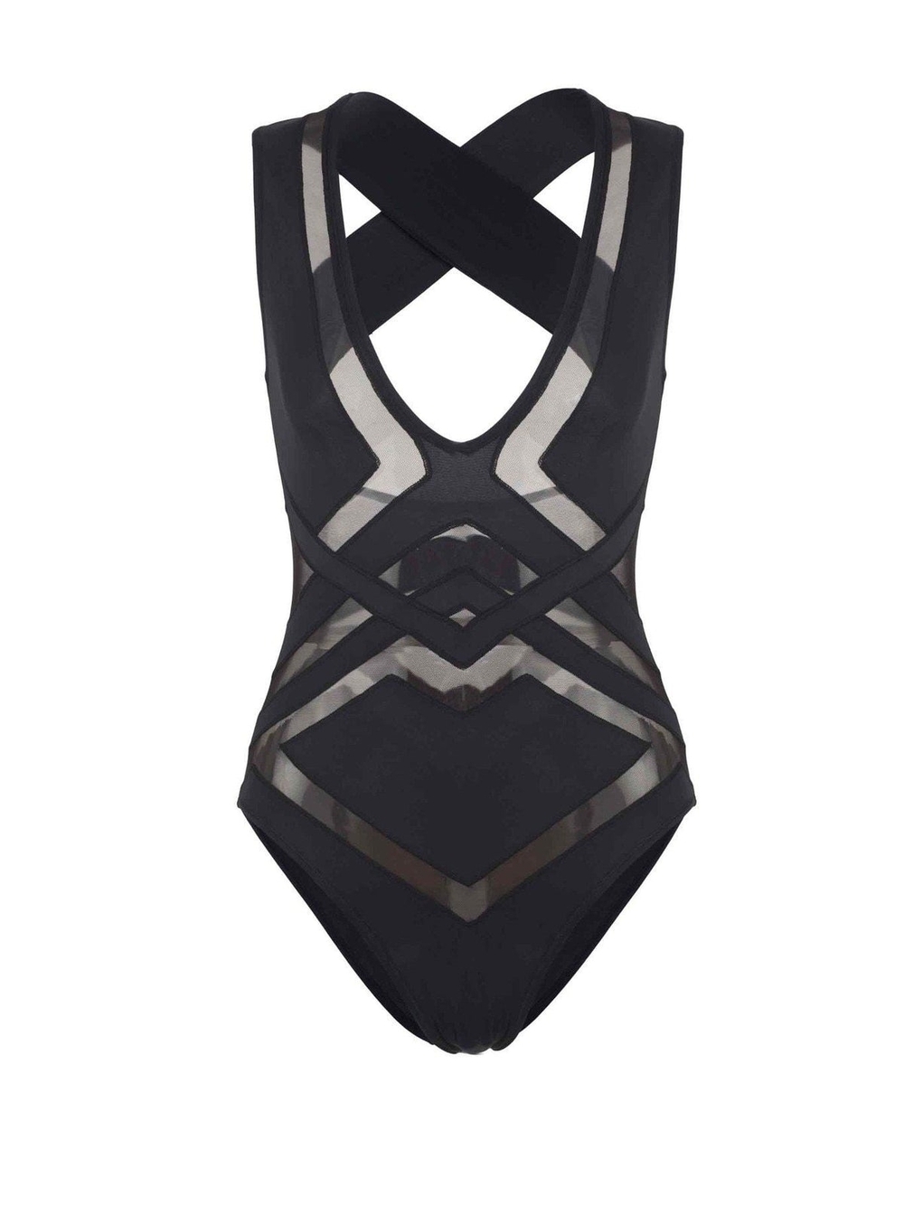 Oye Bane mesh cutout swimsuit - Picture 4 of 6